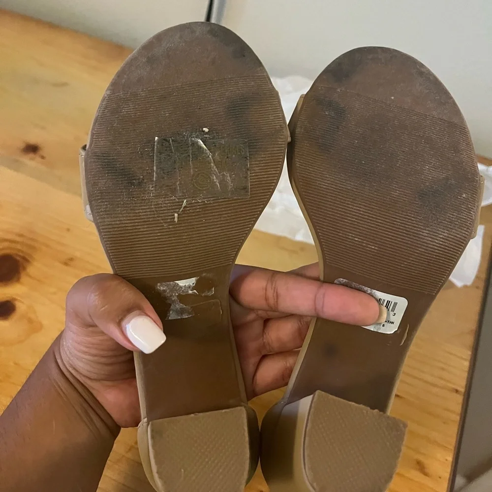 Windsor nude block heels - Picture 4 of 6